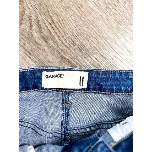 Garage Super High Rise Skinny Medium Wash Jeans 11 - Picture 10 of 11